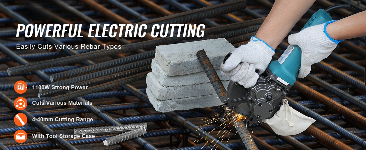 Sähköinen raudoitusleikkuri