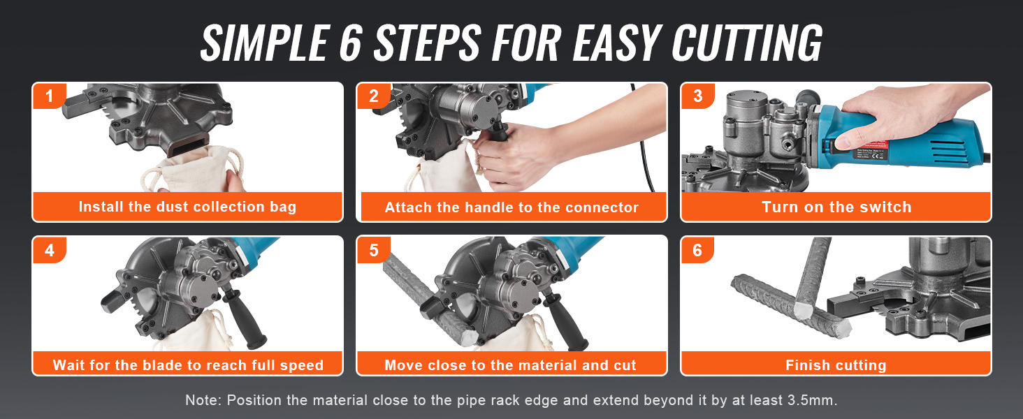 Raudoitusleikkurin leikkausalue