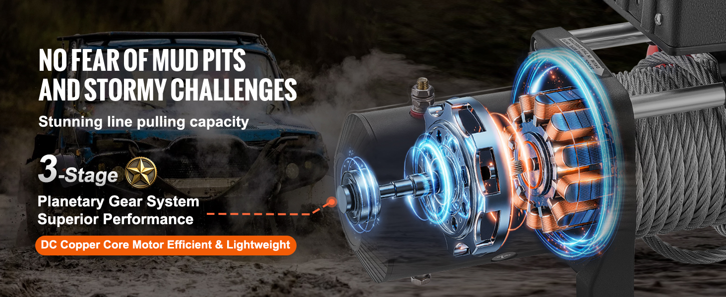 Sähkövinssin moottori ja vaihteisto