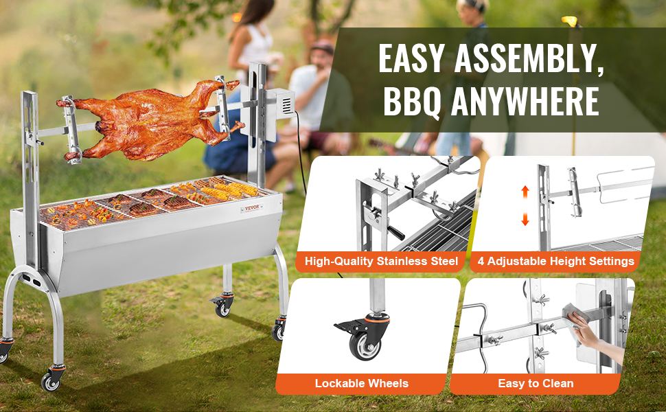 Ruostumattomasta teräksestä valmistettu varras ja runko