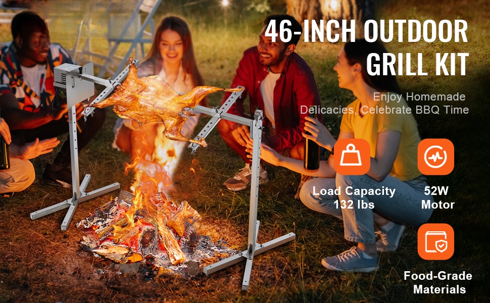 Sähköinen varrasgrilli ulkokäyttöön