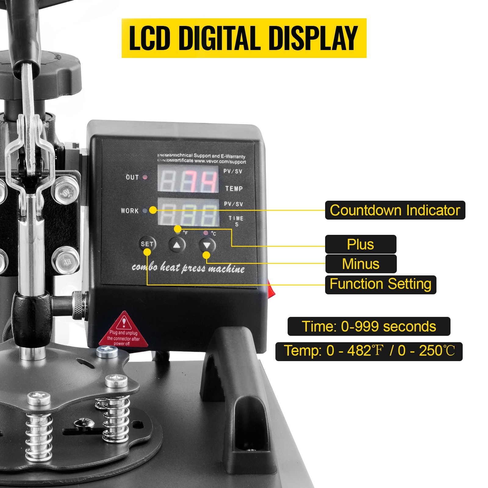 LCD-digitaalinen näyttö
