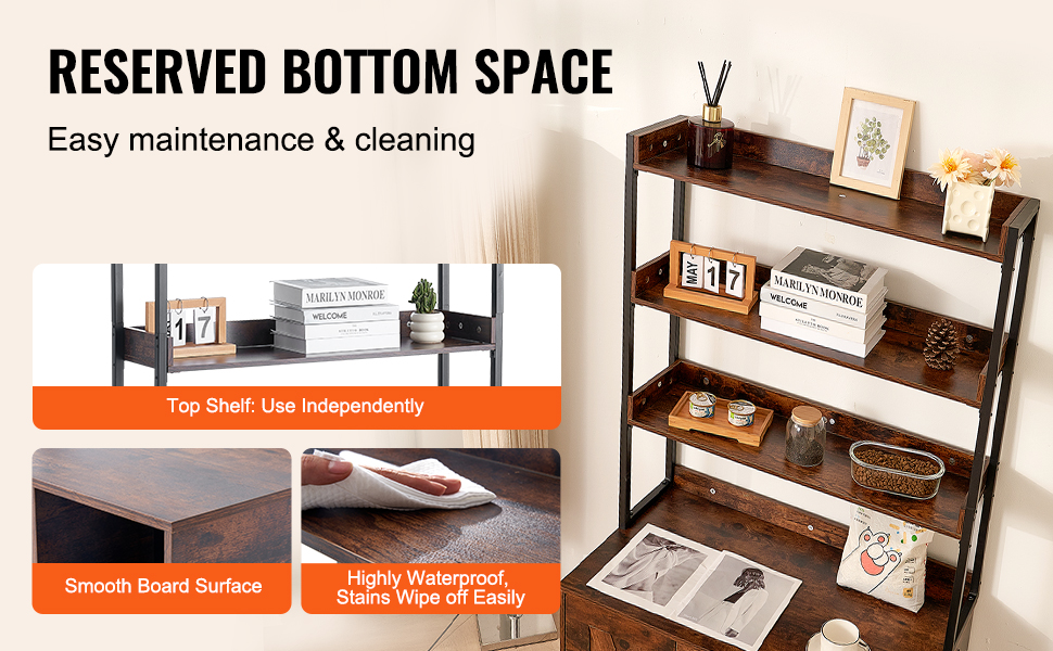 Helposti puhdistettava, sileä pinta