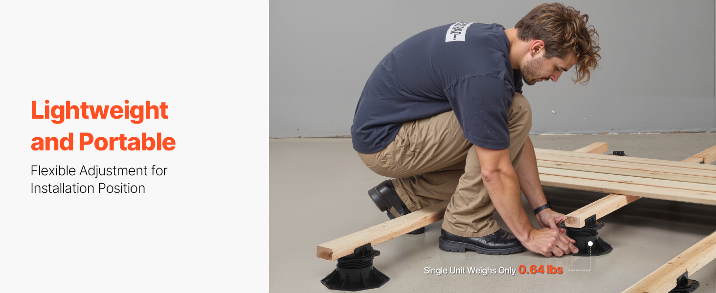 Kevyt ja helposti liikuteltava tukijalka