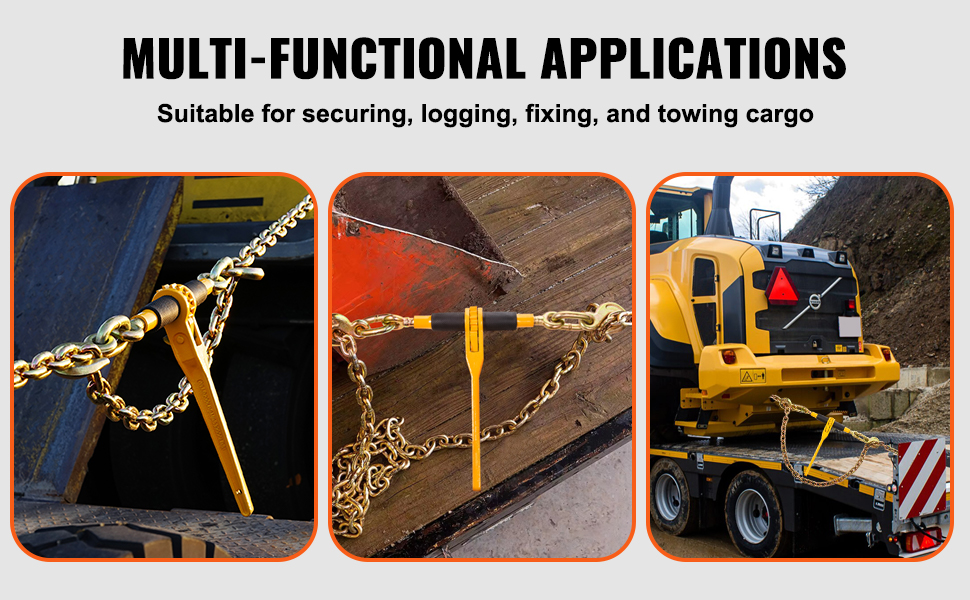 Ketju- ja kiristyssarjan käyttökohteet