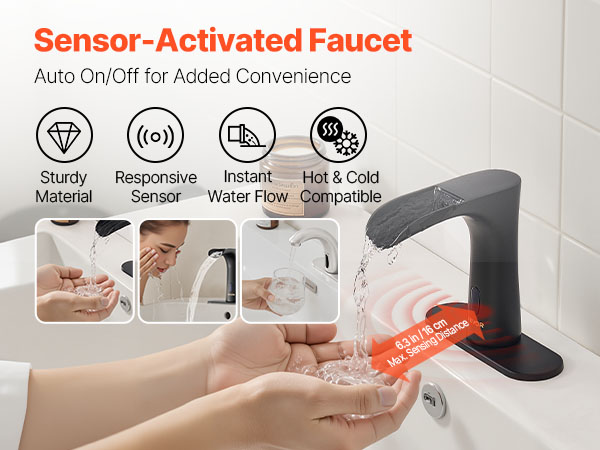 Kosketusvapaa pesuallashana, asennus