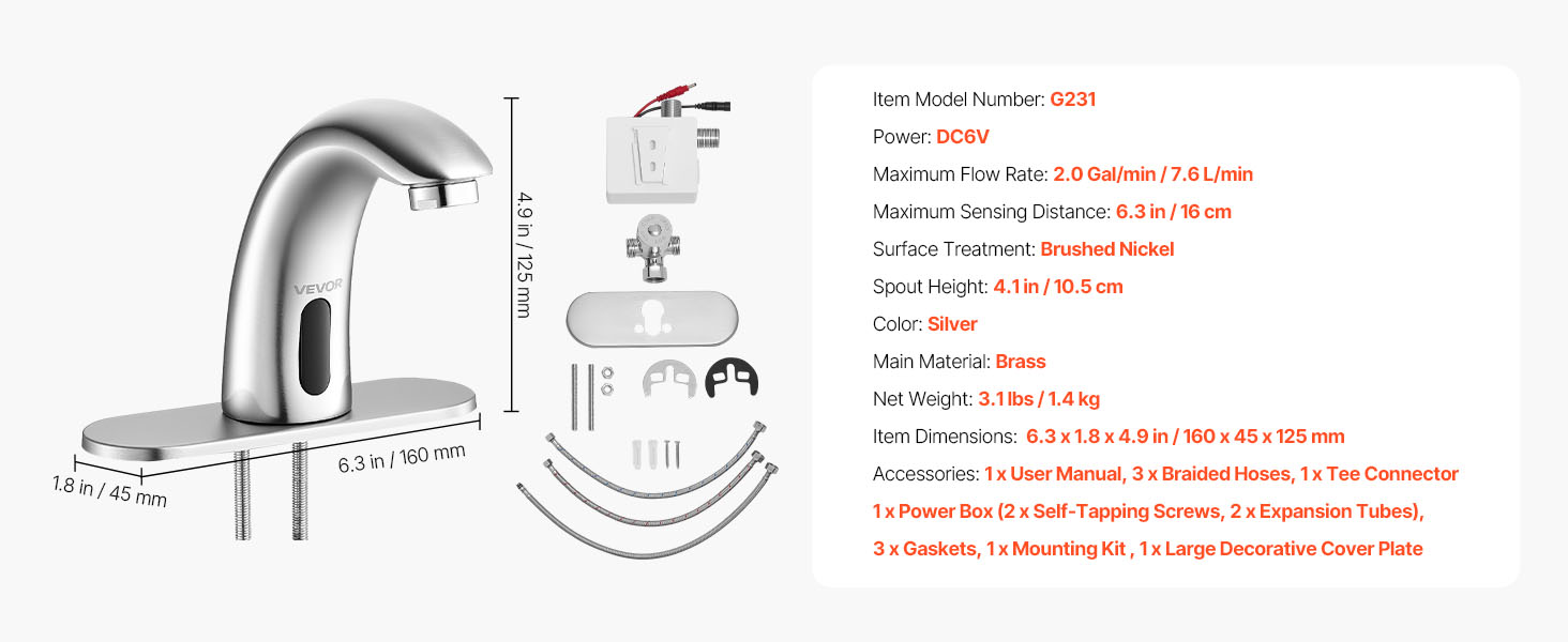 Hanan mitat ja rakennetiedot
