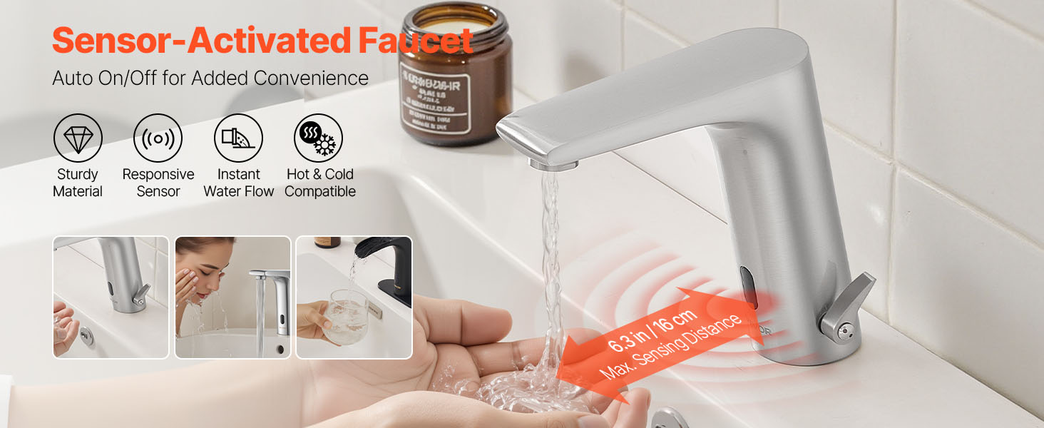 Kosketusvapaa pesuallashana