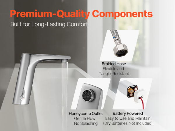 Poresuutin ja tasainen vesivirta