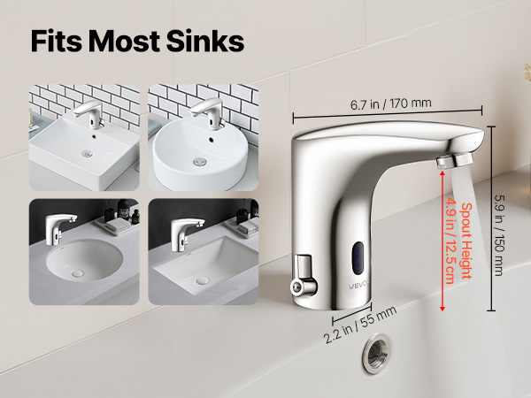 Yhteensopiva useimpien pesualtaiden kanssa mobiili