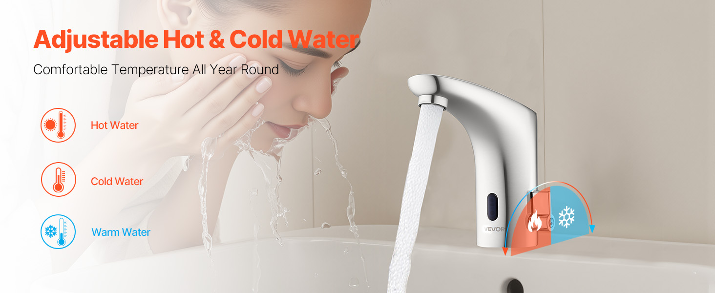 Säädettävä lämpötila yhdellä vivulla