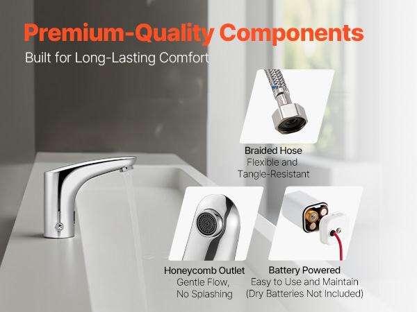 Kestävä rakenne ja punottu letku mobiili