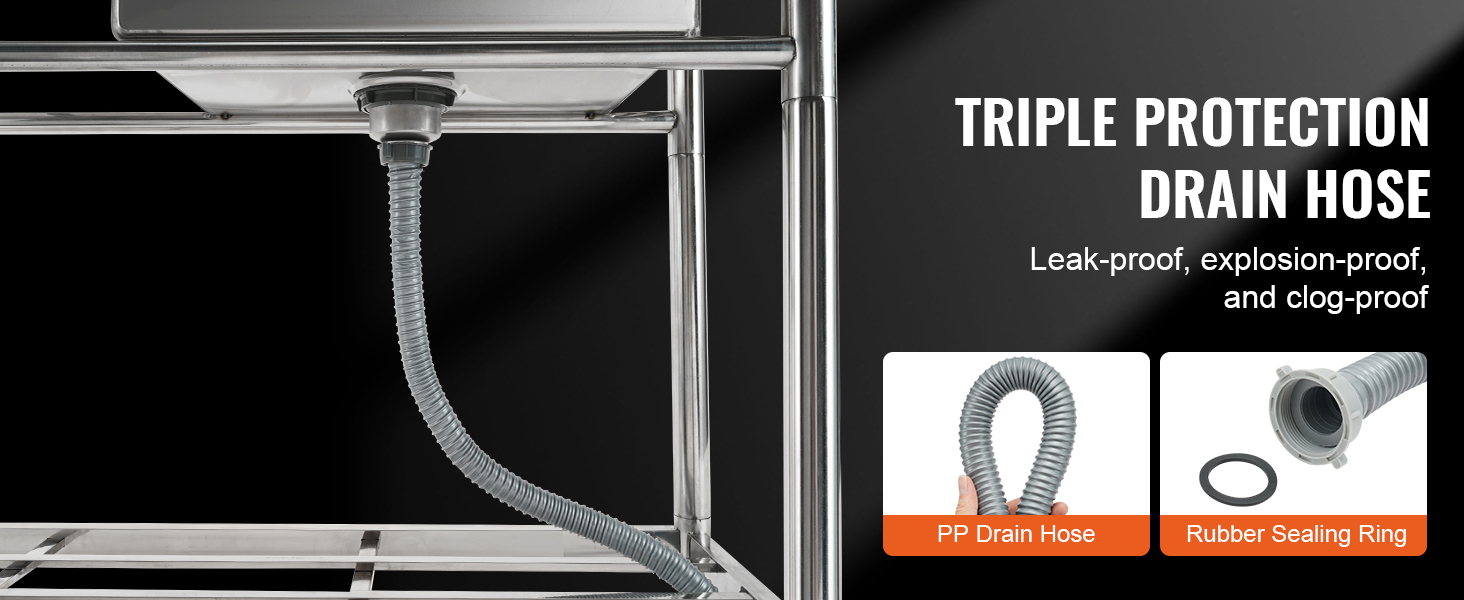 PP-poistoputki suurennetulla halkaisijalla