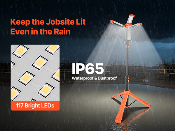 IP65 LED-työvalo ulkokäyttöön mobiili