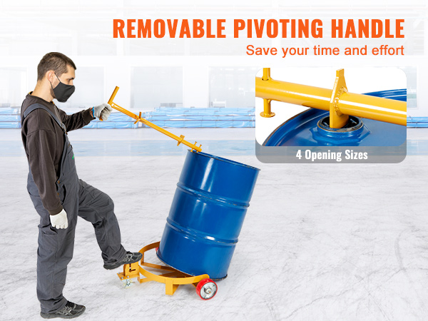 Monitoimikahva ja tynnyrin nosto