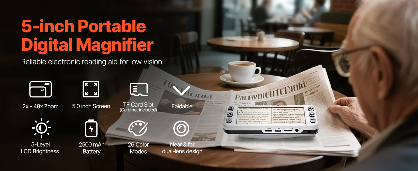 Digitaalinen suurennuslaite, yleisnäkymä