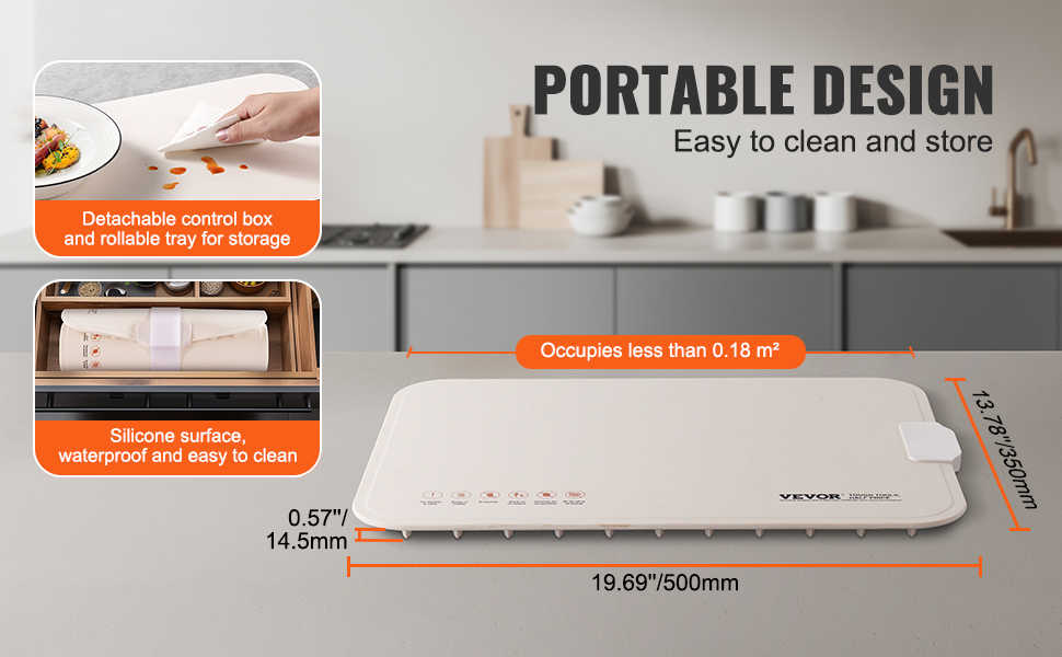 Rullattava ja helposti säilytettävä lämpömatto