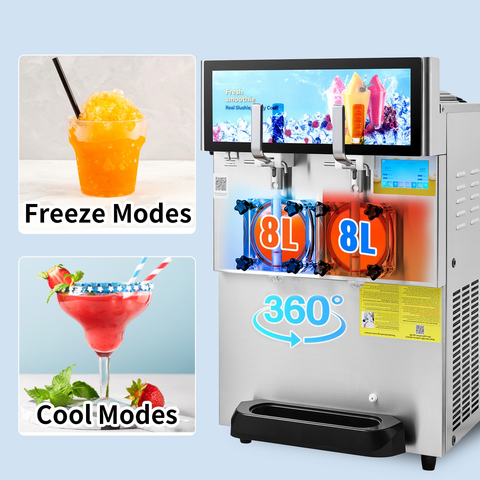 16L slush-kapasiteetti