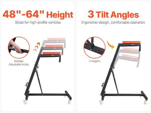 Ergonominen työasento moottoritilan päällä