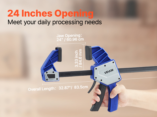 Puristimen säätö ja leukojen avautuminen