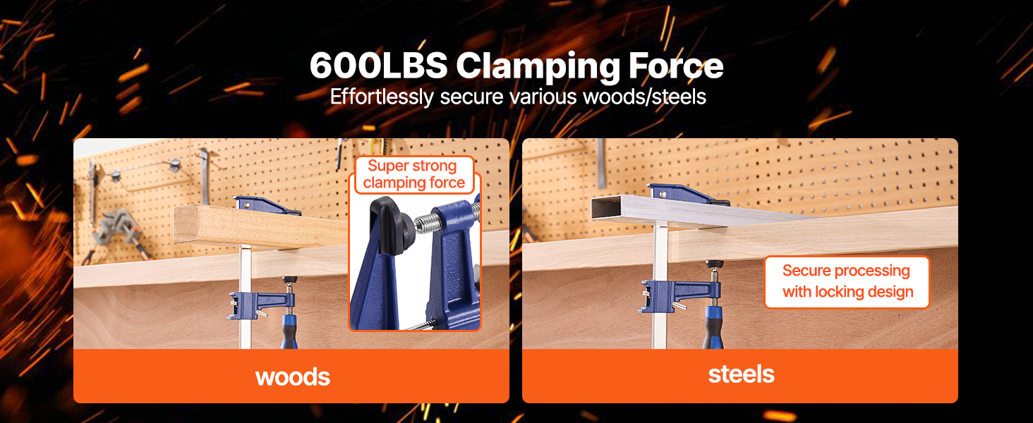 Palkkipuristin – vahva puristusvoima