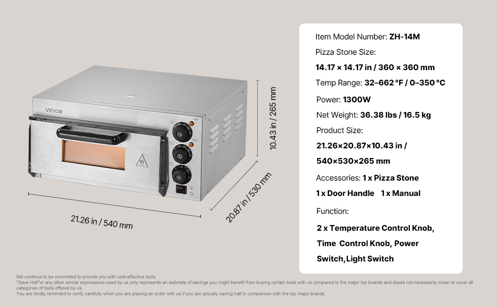 Pizzauuni keittiön työtasolla