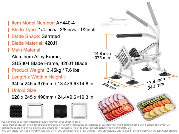 Käyttöesimerkki vihannesleikkurista