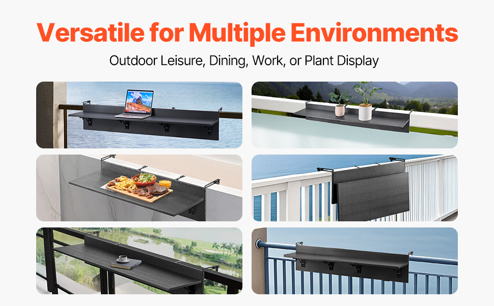 Parvekepöytä ruokailuun ja oleskeluun