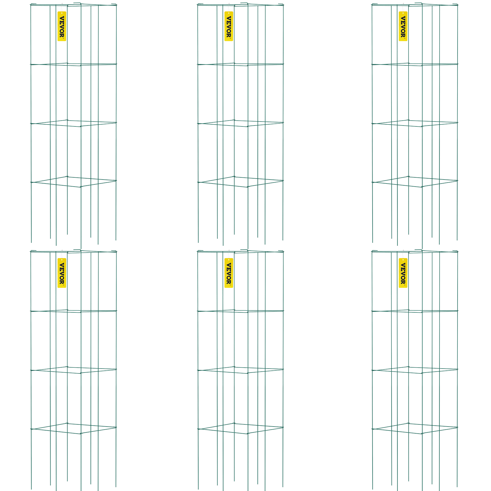 Neliönmuotoiset tomaattikehikot