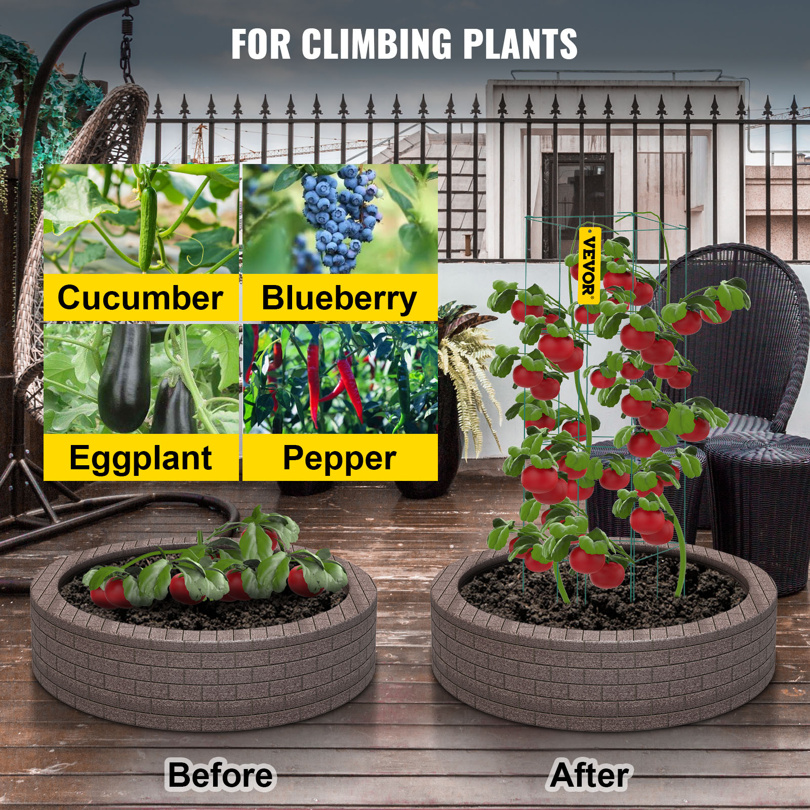 Kiipeilytuki kasveille