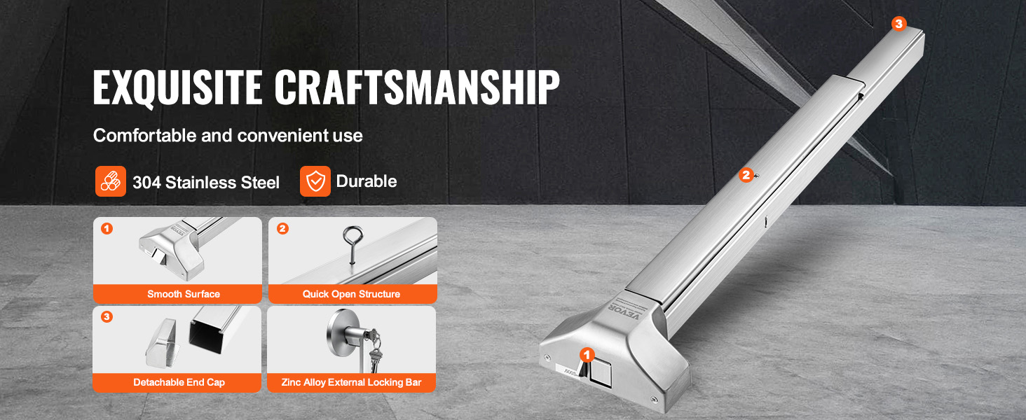 Ruostumattomasta teräksestä valmistettu paineriippulukko