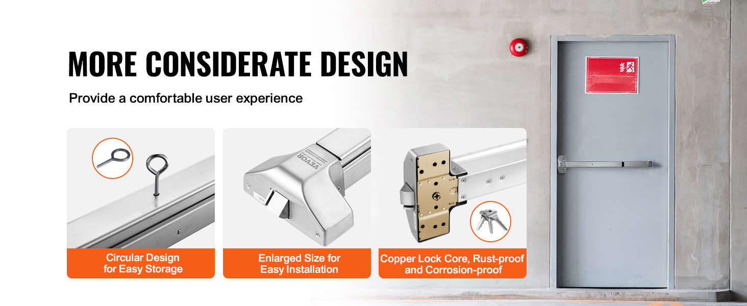 Panikkitangon käyttö sisäpuolelta