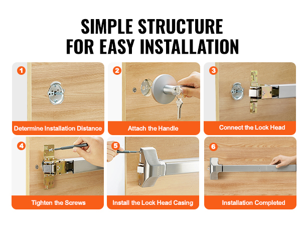 Paineriippulukon asennus oven toiselle puolelle