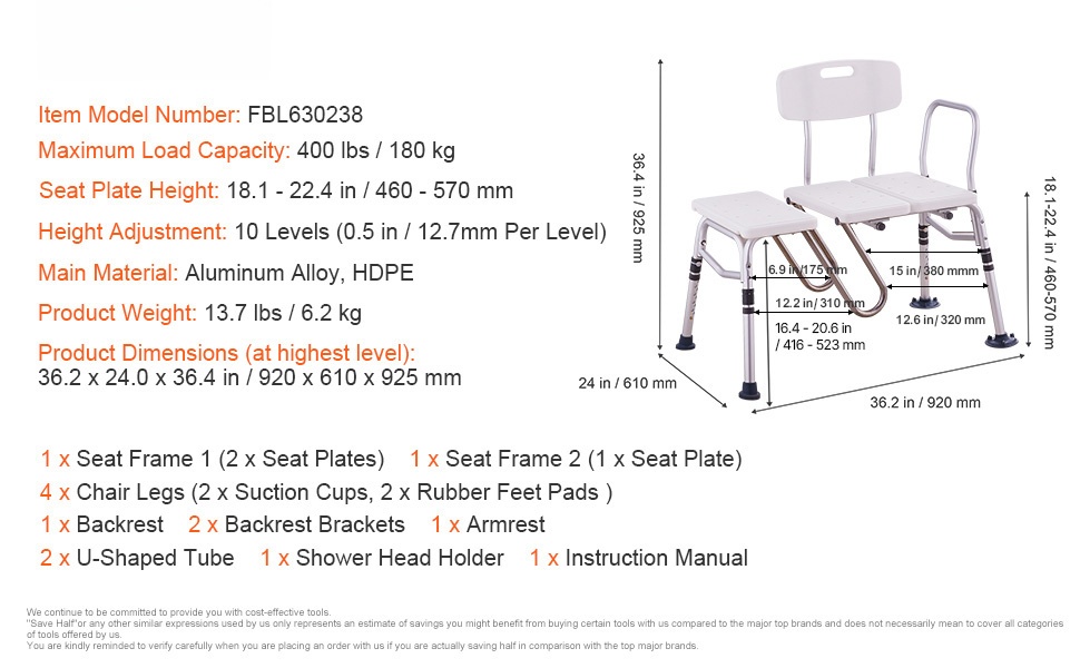 Ammeen siirtoistuimen mitat