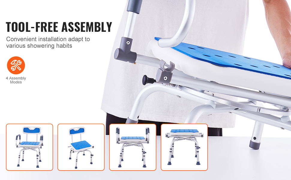 Suihkupään pidike suihkutuolissa