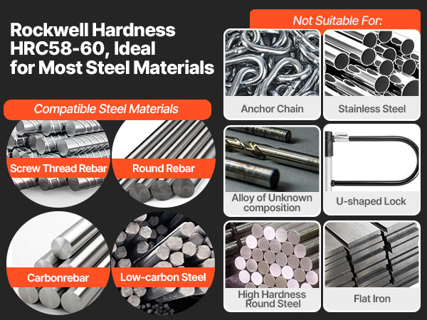 Betoniteräsleikkurin vaihtoterät kuva 4