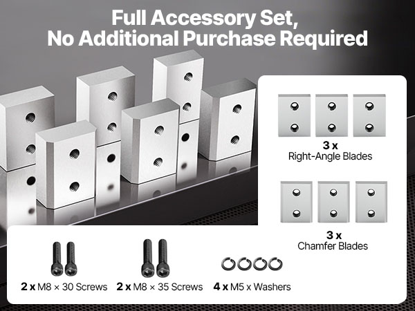 Betoniteräsleikkurin vaihtoterät kuva 6