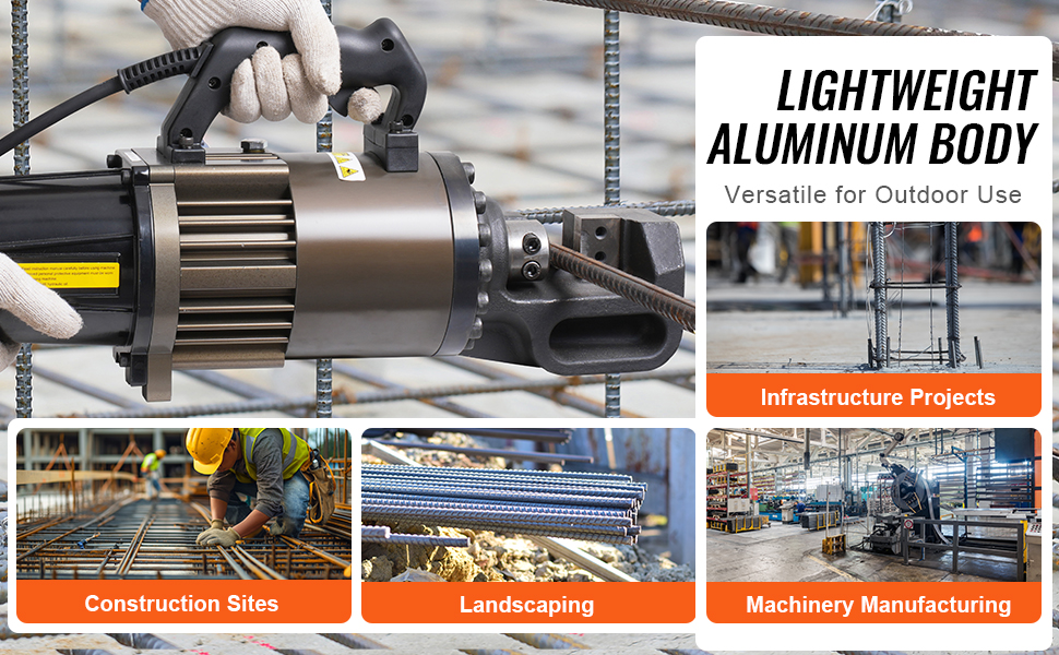 Ergonominen kahva ja käyttökytkin