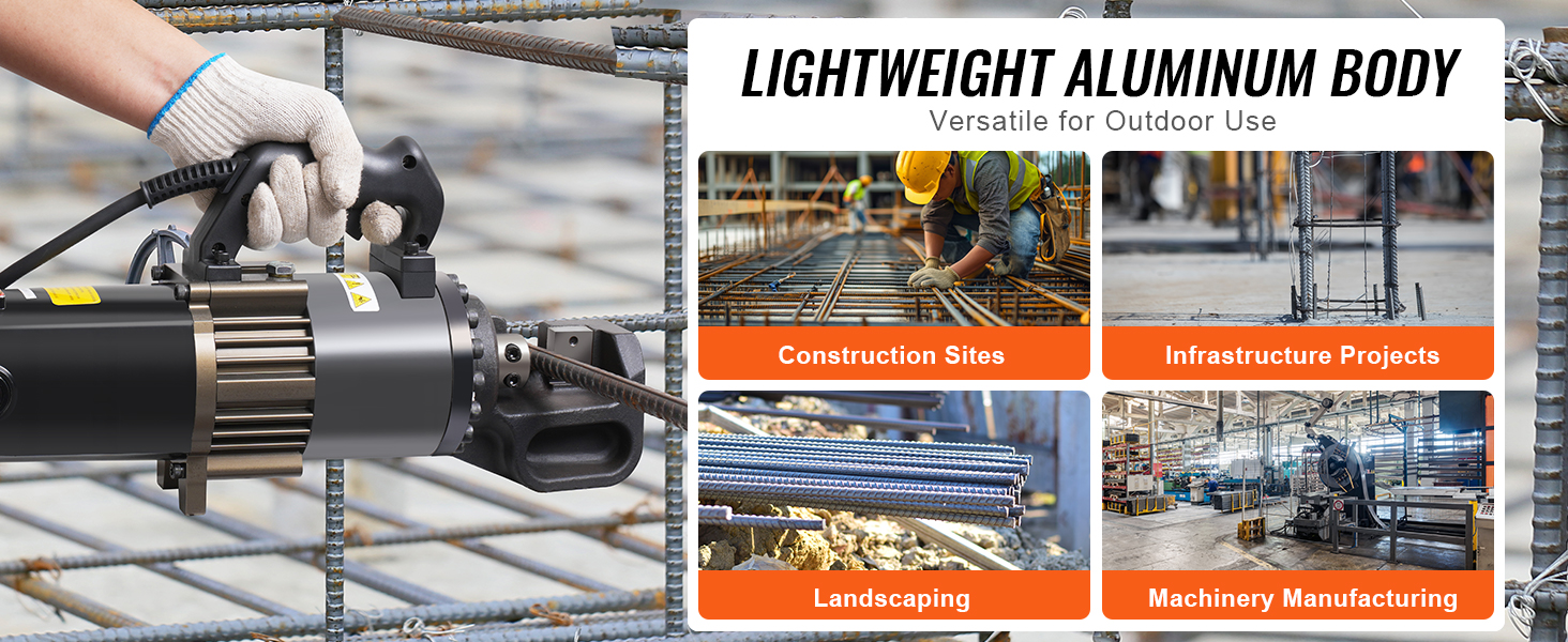 Betoniteräsleikkuri erilaisissa käyttökohteissa