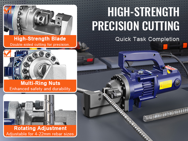 Harjateräksen leikkuri erilaisiin työolosuhteisiin