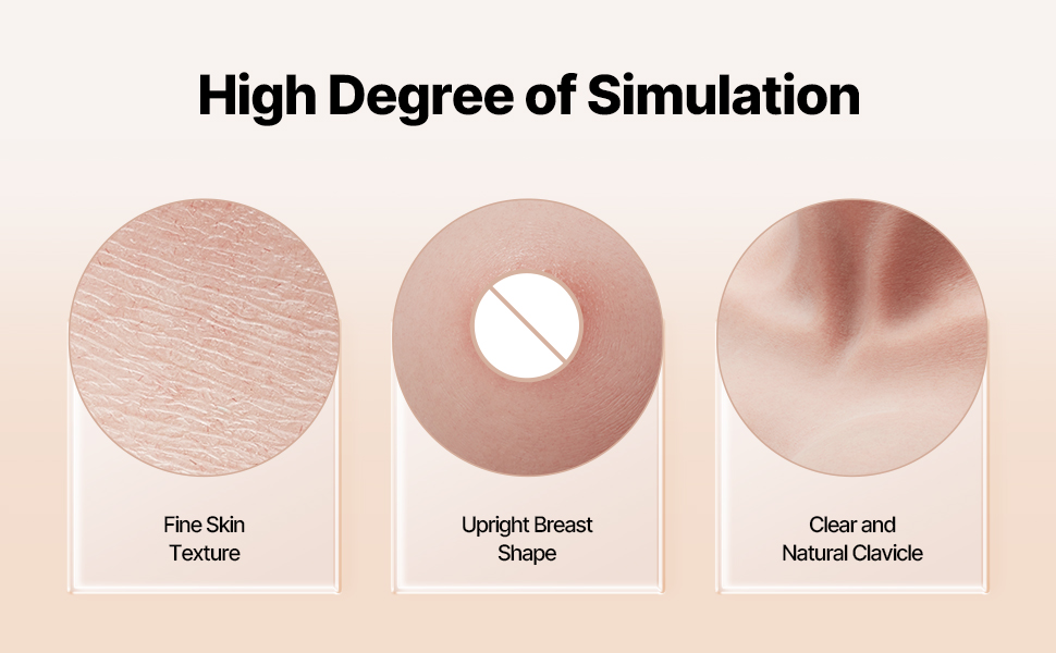 Luonnollinen ihon pinta ja selkeät solisluulinjat