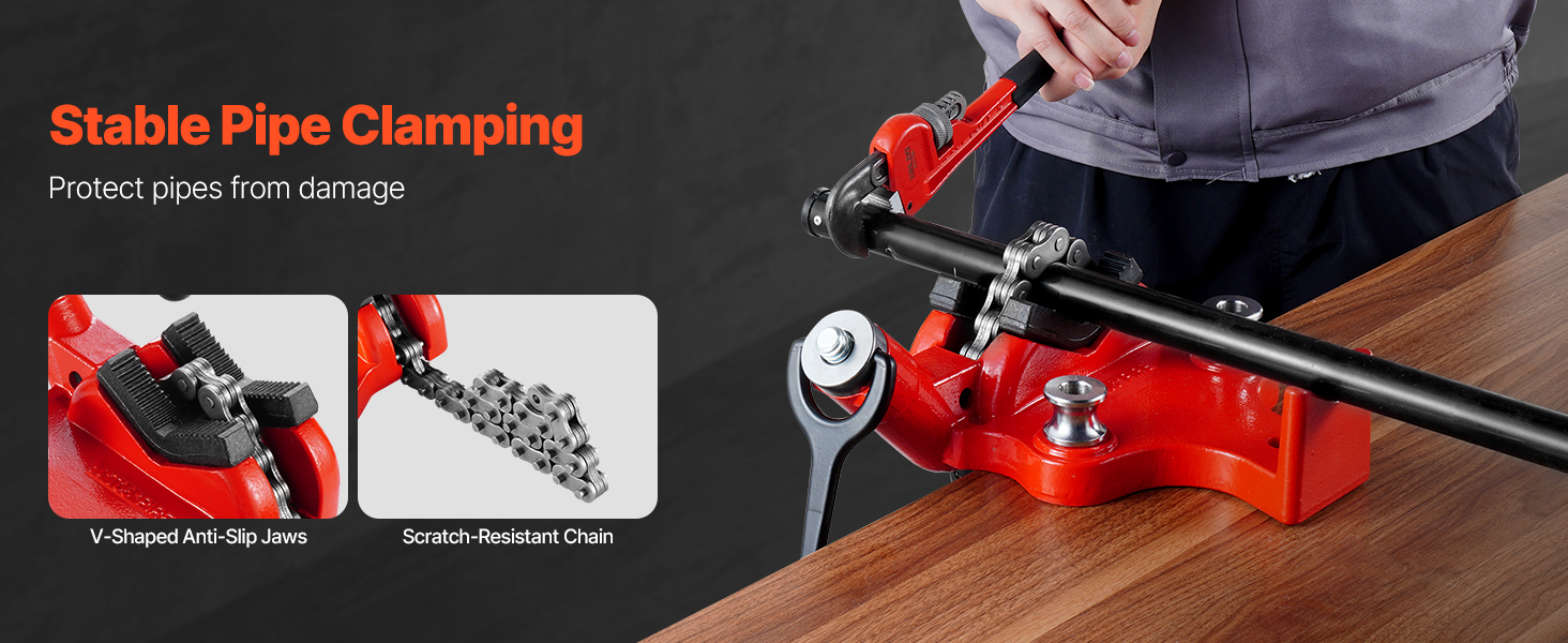 V-muotoiset leuat ja ketju