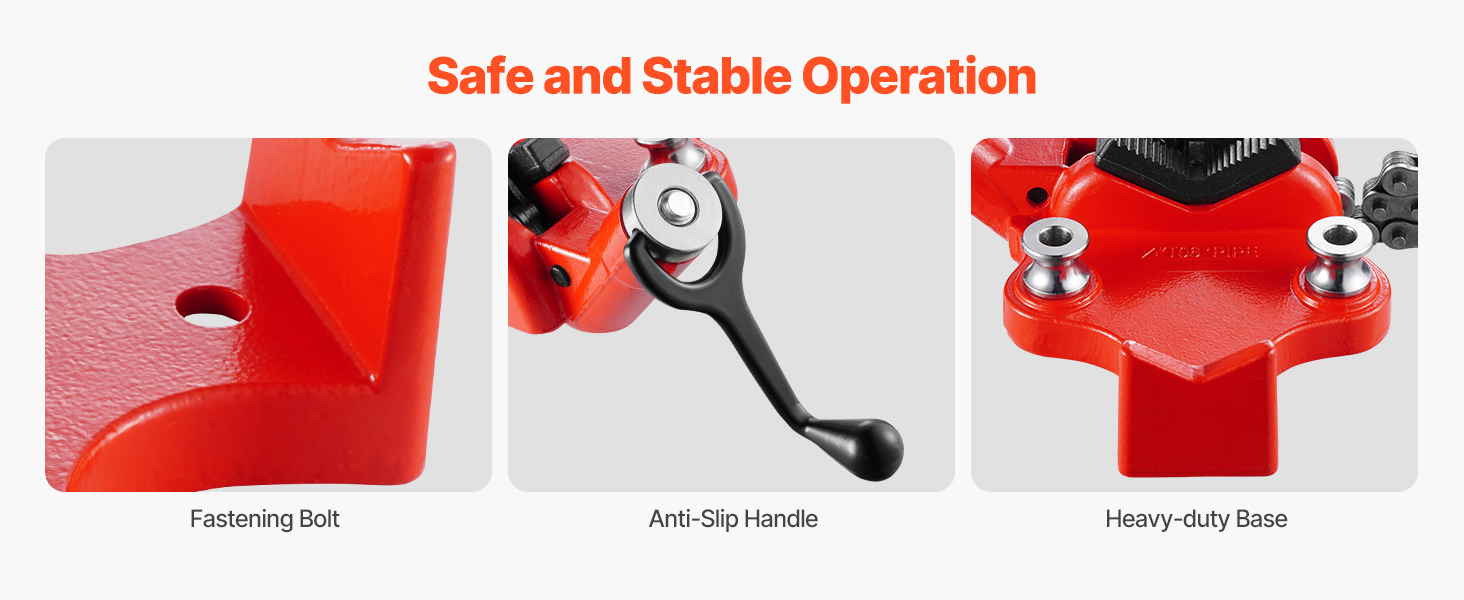 Valurautarunko ja ruuvimekanismi