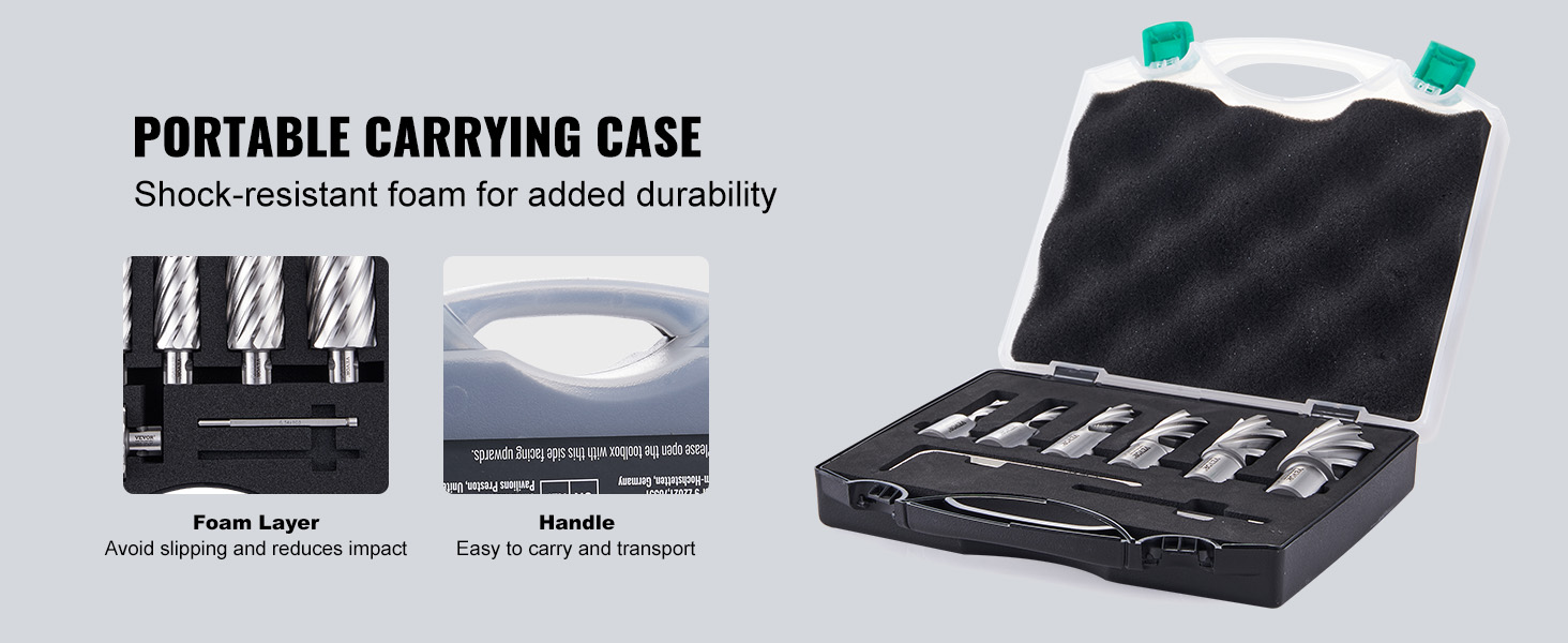 Rengasjyrsinsarja kantolaukussa