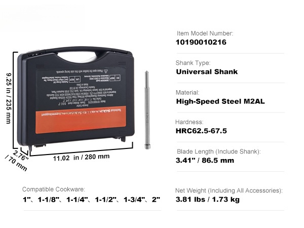 Rengasporasarja säilytyslaukussa