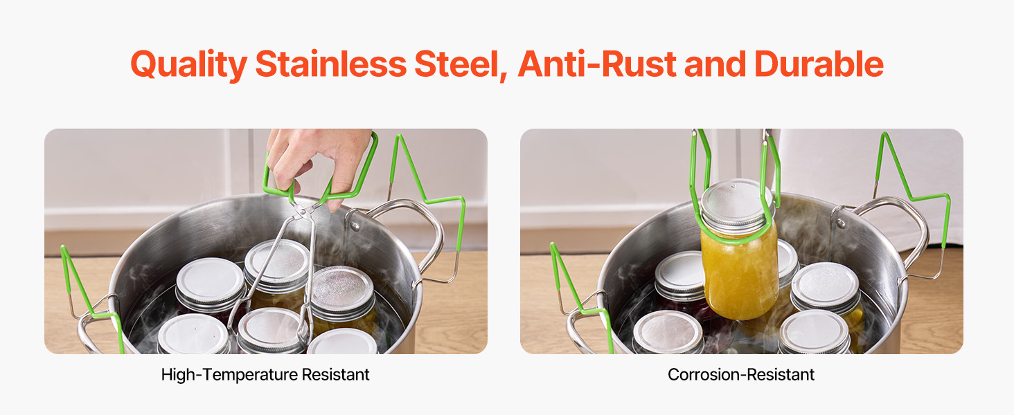 Ruostumattomasta teräksestä valmistetut säilöntätarvikkeet