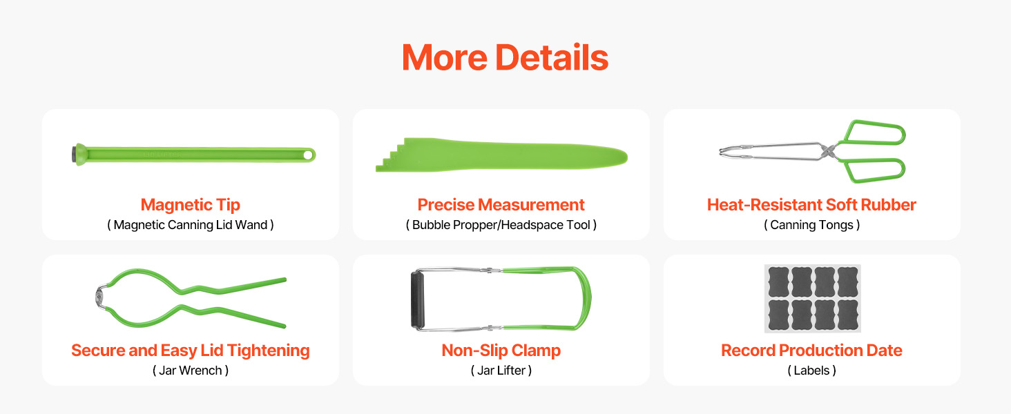 Käyttäjäystävällinen säilöntäsetti