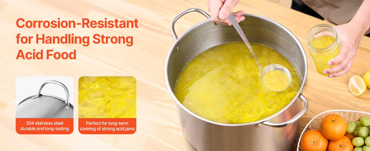 Säilöntäkattilan kahvat ja rakenne