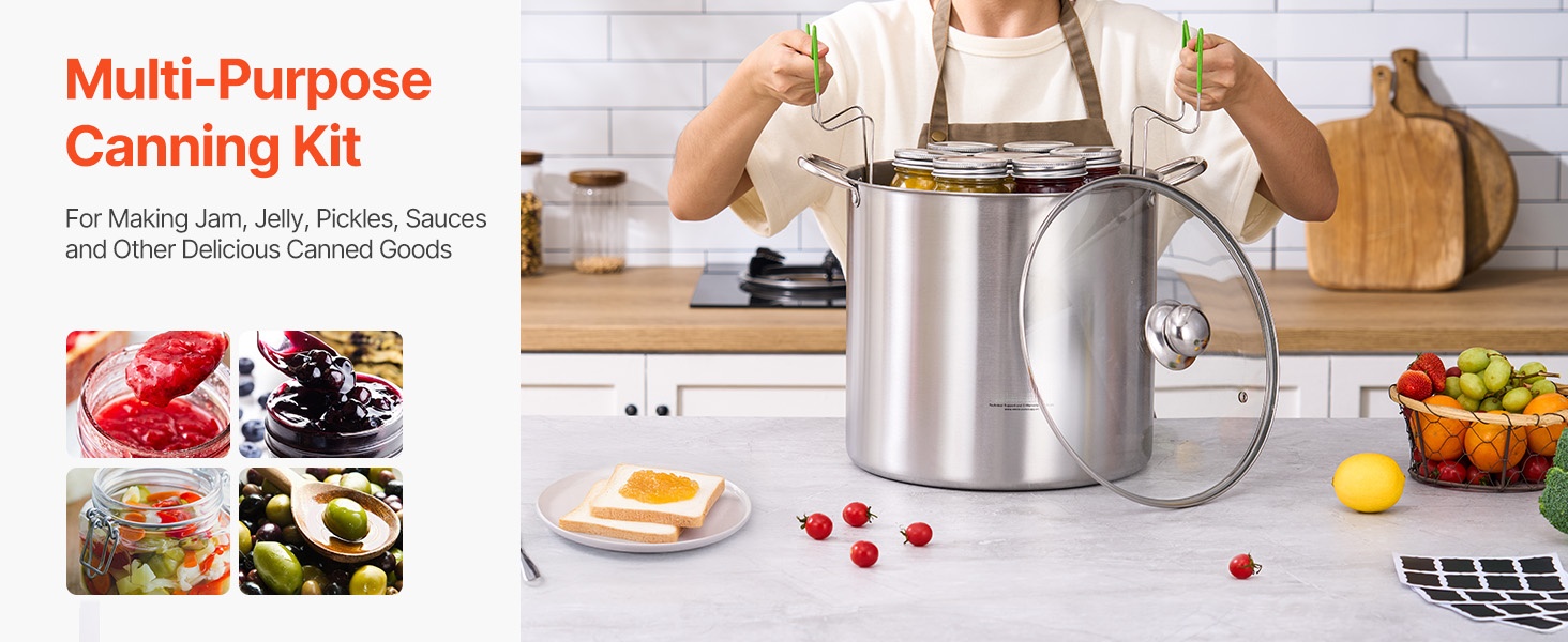 Ritilä säilöntäpurkkeja varten