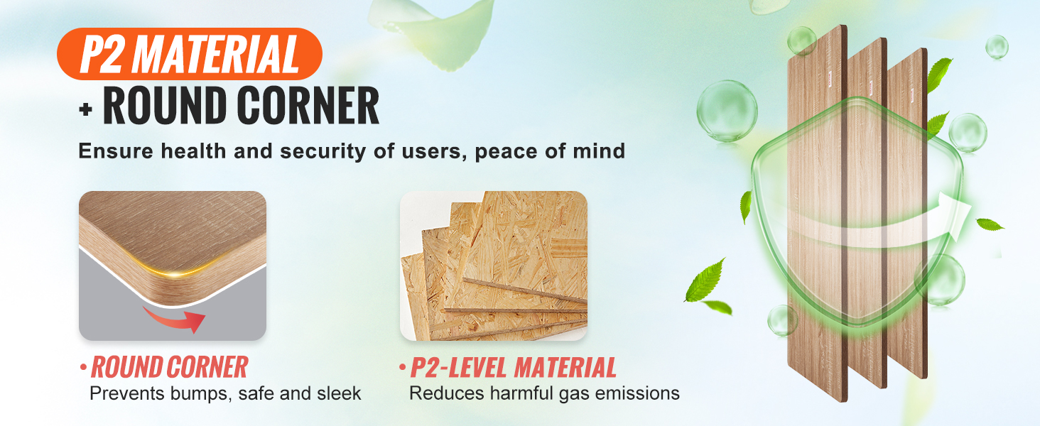 Pöytätaso, pyöristetyt kulmat